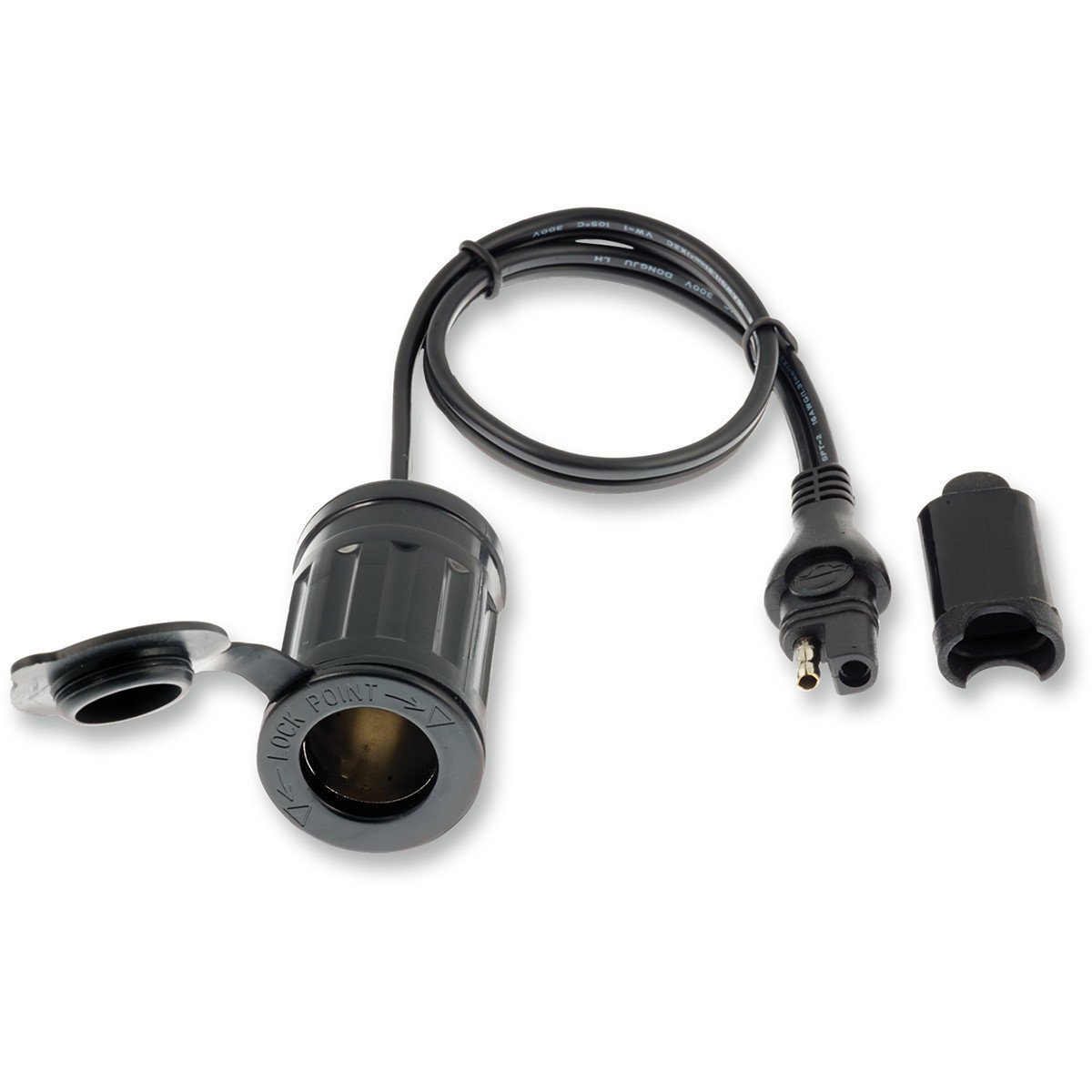Motorcycle USB / 12V Connector Tecmate Adapter SAE Cig Lighter O6