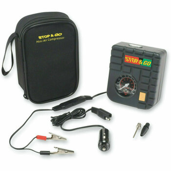 Motorcycle Repair Kit Stop and Go International Mini Air Compresor - 1