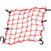 Motocyklowa siatka / linka PowerTye Cargo Net 38,1 cm 15'' X 38,1 cm 15'' Red Textile Plastic