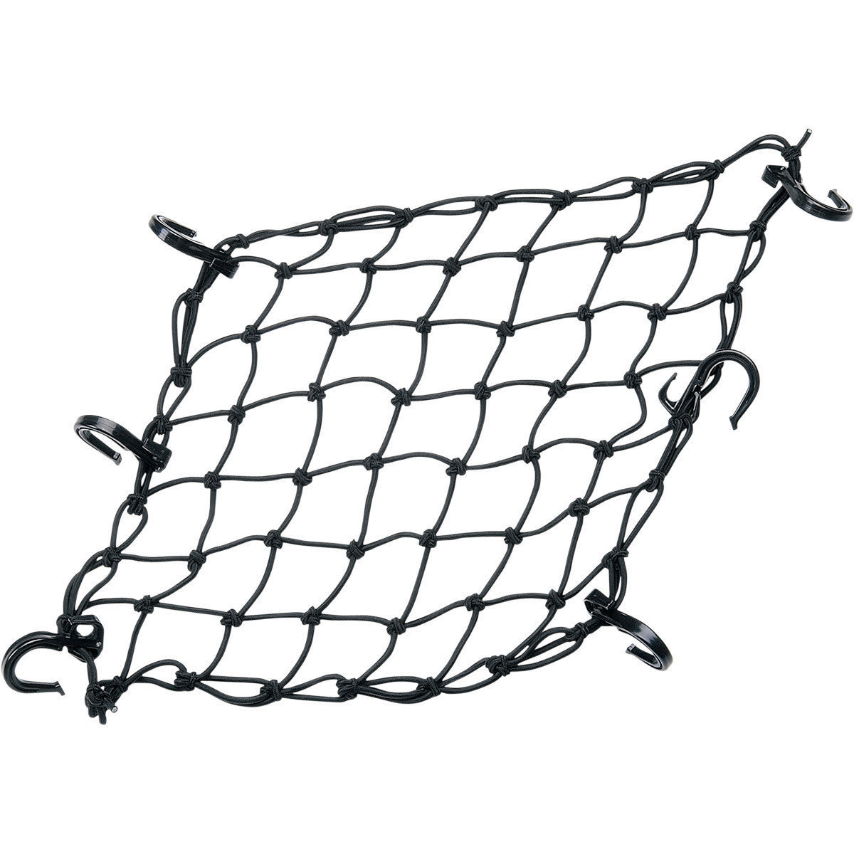 Motocyklowa siatka / linka PowerTye Cargo Net 38,1 cm 15'' X 38,1 cm 15'' Black Textile Plastic