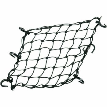 Motorcycle Rope / Strap PowerTye Cargo Net 38,1 cm 15'' X 38,1 cm 15'' Black Textile Plastic - 1