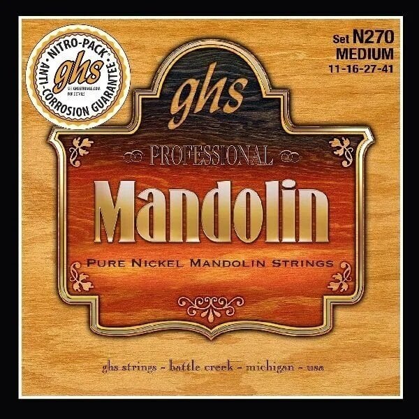 Corzi pentru mandoline GHS Professional N270 Corzi pentru mandoline