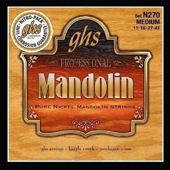 Corzi pentru mandoline GHS Professional N270 Corzi pentru mandoline - 1