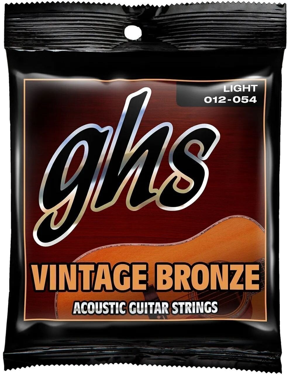 Cordes de guitares acoustiques GHS Vintage Bronze VN-L Cordes de guitares acoustiques