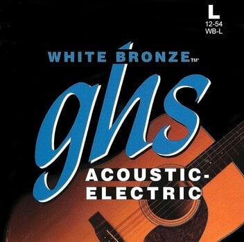 Snaren voor akoestische gitaar GHS White Bronze WB-L Snaren voor akoestische gitaar - 1