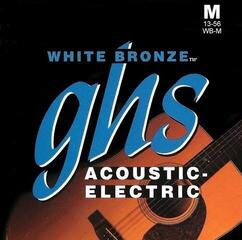 Žice za akustičnu gitaru GHS White Bronze WB-M Žice za akustičnu gitaru