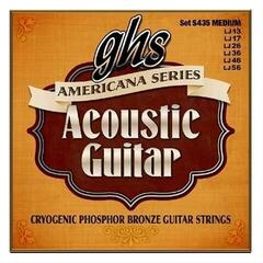 Струни для акустичної гітари GHS Americana Series S435 Струни для акустичної гітари