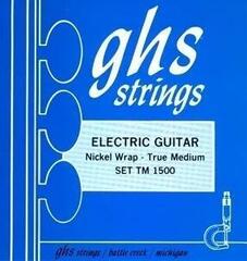 Corzi chitare electrice GHS Nickel Rockers Wound 3rd TM1500 Corzi chitare electrice