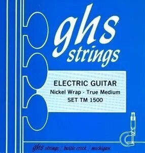 Corzi chitare electrice GHS Nickel Rockers Wound 3rd TM1500 Corzi chitare electrice - 1