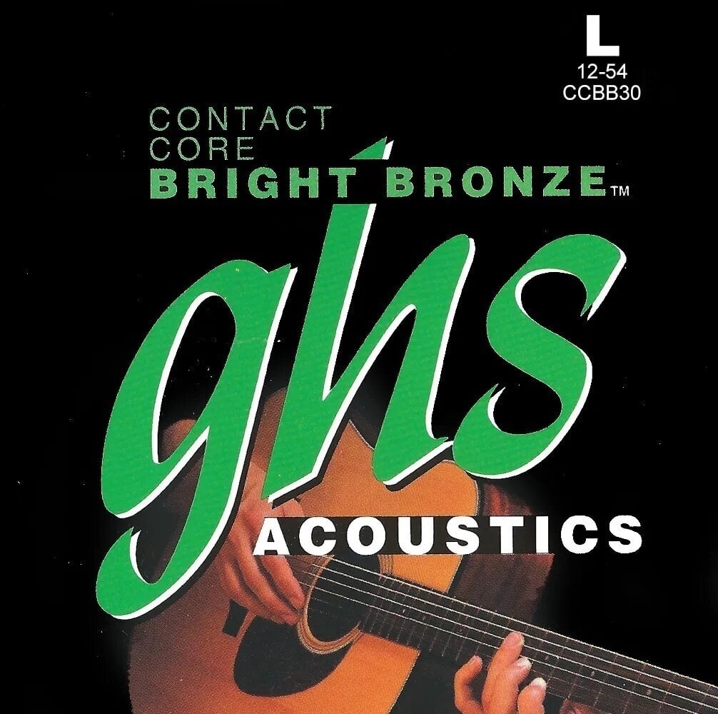 Strune za akustično kitaro GHS Contact Core Bright Bronze Strune za akustično kitaro