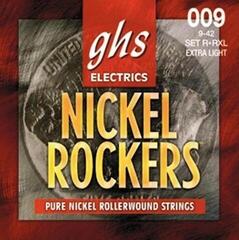 Струни для електрогітари GHS Nickel Rockers R+RXL Струни для електрогітари