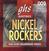 Corzi chitare electrice GHS Nickel Rockers R+RXL/L Corzi chitare electrice