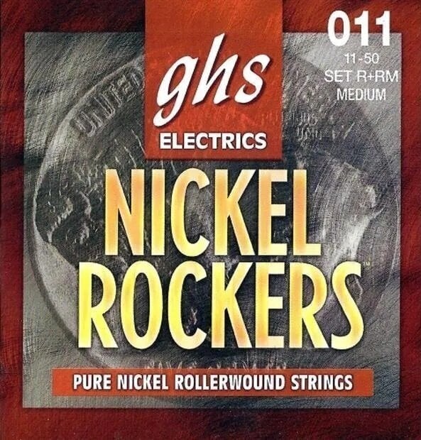 Saiten für E-Gitarre GHS Nickel Rockers R+RM Saiten für E-Gitarre