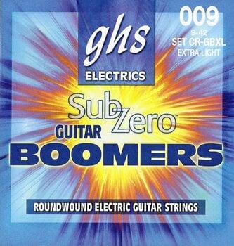 E-guitar strings GHS Sub Zero Boomers E-guitar strings - 1