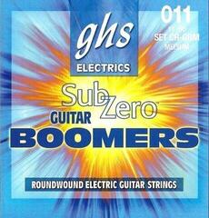Saiten für E-Gitarre GHS Sub Zero Boomers CR-GBM Saiten für E-Gitarre