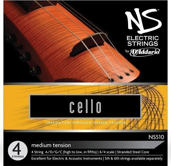 Cello-strenge D'Addario NS510 Cello-strenge