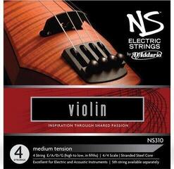 Struny pro housle D'Addario NS315 Struny pro housle