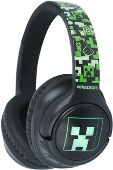 Слушалки за деца OTL Technologies Minecraft LED Wireless Black Слушалки за деца - 1