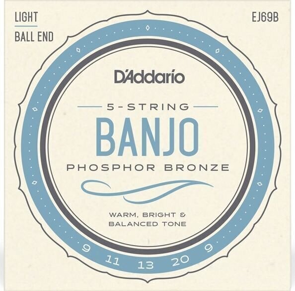 Žice za banjo D'Addario EJ69B Žice za banjo