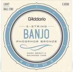 Cordas para banjo D'Addario EJ69B Cordas para banjo