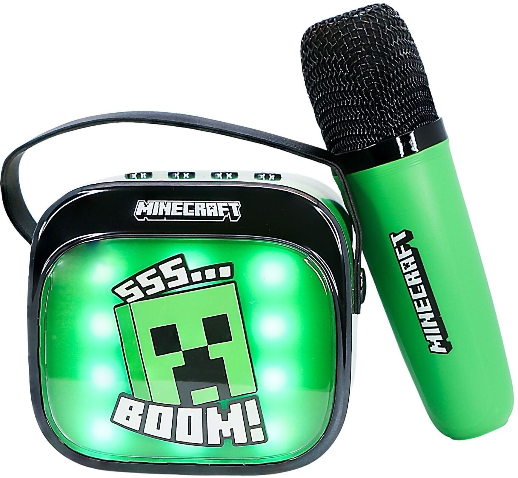 Караоке система OTL Technologies Minecraft PopSing LED Set Караоке система