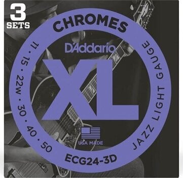 Strenge til elektrisk guitar D'Addario ECG24-3D Strenge til elektrisk guitar - 1