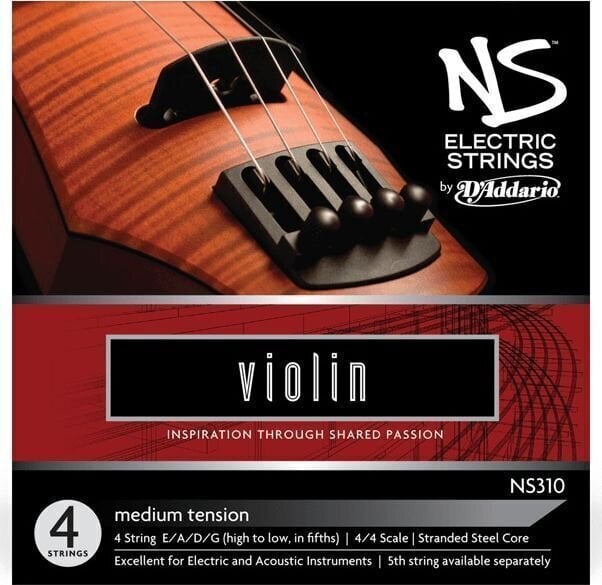 Cordes pour instruments à cordes D'Addario NS310 Cordes pour instruments à cordes