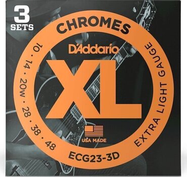 Strenge til elektrisk guitar D'Addario ECG23-3D Strenge til elektrisk guitar - 1