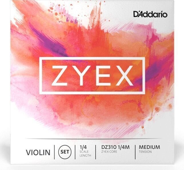 Snaren voor viool D'Addario DZ310 1/4M Snaren voor viool