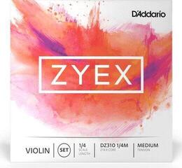 Violin Strings D'Addario DZ310 1/4M Violin Strings
