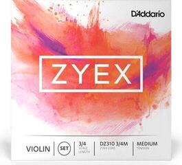 Fiolinstrenger D'Addario DZ310 3/4M Fiolinstrenger