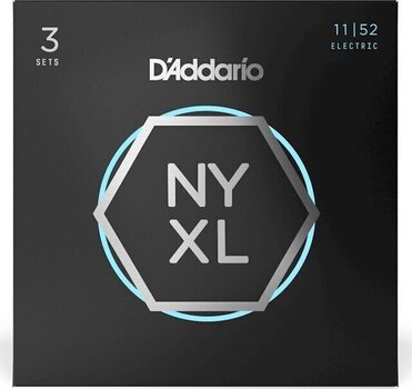 Strenge til E-guitar D'Addario NYXL1152-3P Strenge til E-guitar - 1