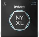 D'Addario NYXL1152-3P Žice za električnu gitaru