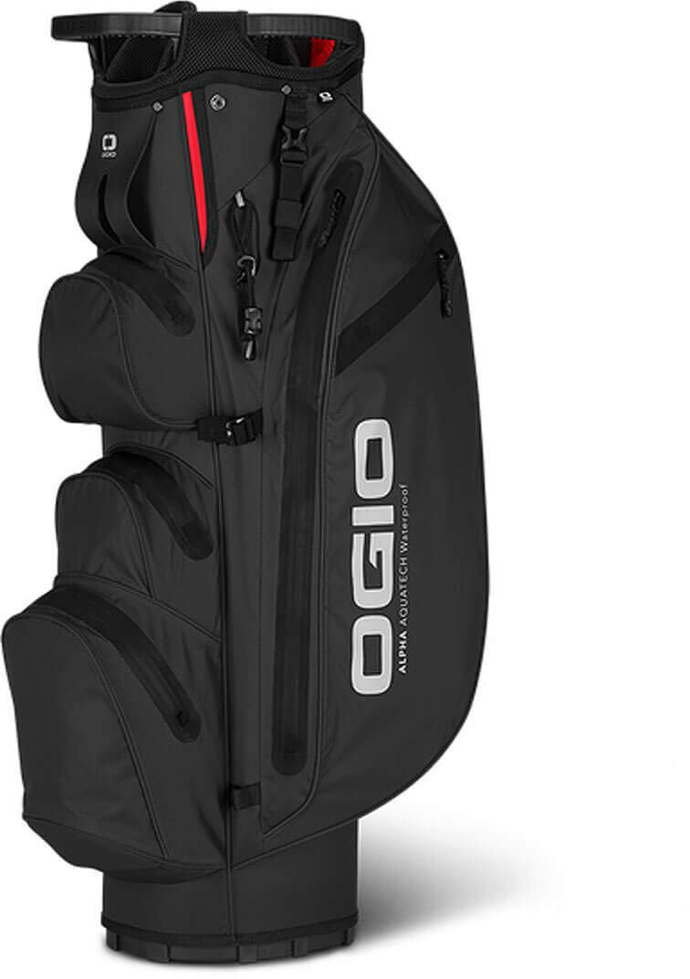 Saco de golfe Ogio Alpha Aquatech 514 Hybrid Black Cart Bag 2019