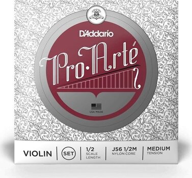 Fiolinstrenger D'Addario J56 1/2M Fiolinstrenger - 1