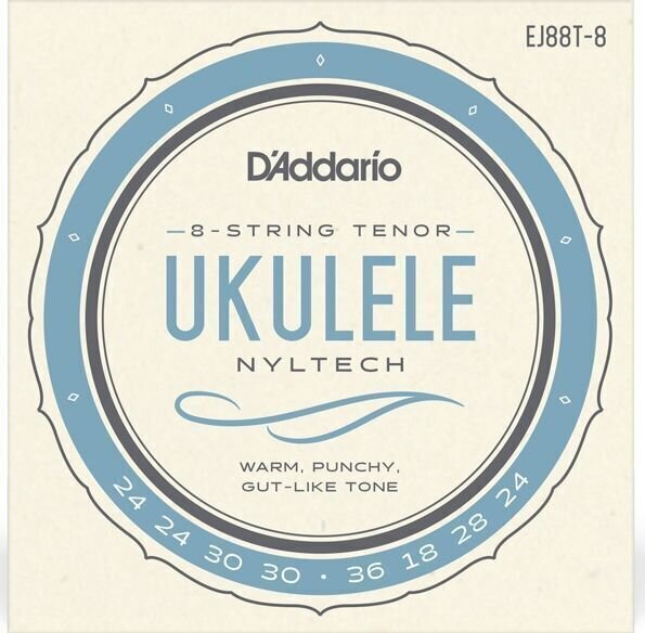 Žice za tenor ukulele D'Addario EJ88T-8 Žice za tenor ukulele