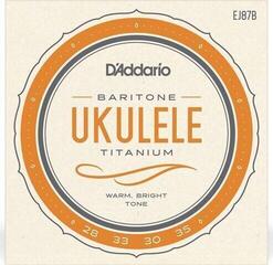 Strings for baryton ukulele D'Addario EJ87B Strings for baryton ukulele