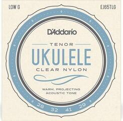 Strings for tenor ukulele D'Addario EJ65TLG Strings for tenor ukulele