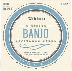 Banjo Strings D'Addario EJS60 Banjo Strings