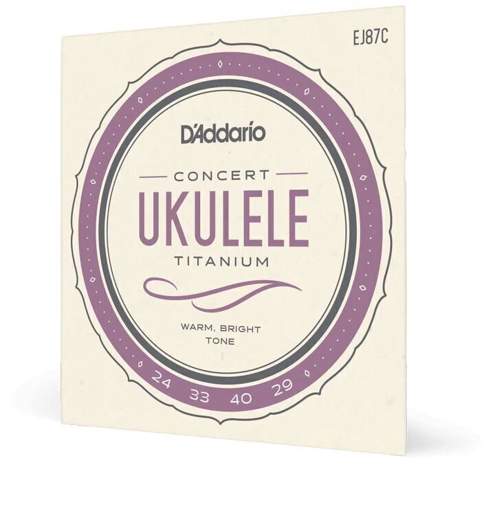 Žice za koncert ukulele D'Addario EJ87C Žice za koncert ukulele