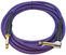 Instrument kabel Lewitz TGC 055 Violet 1 m Lige - Vinklet