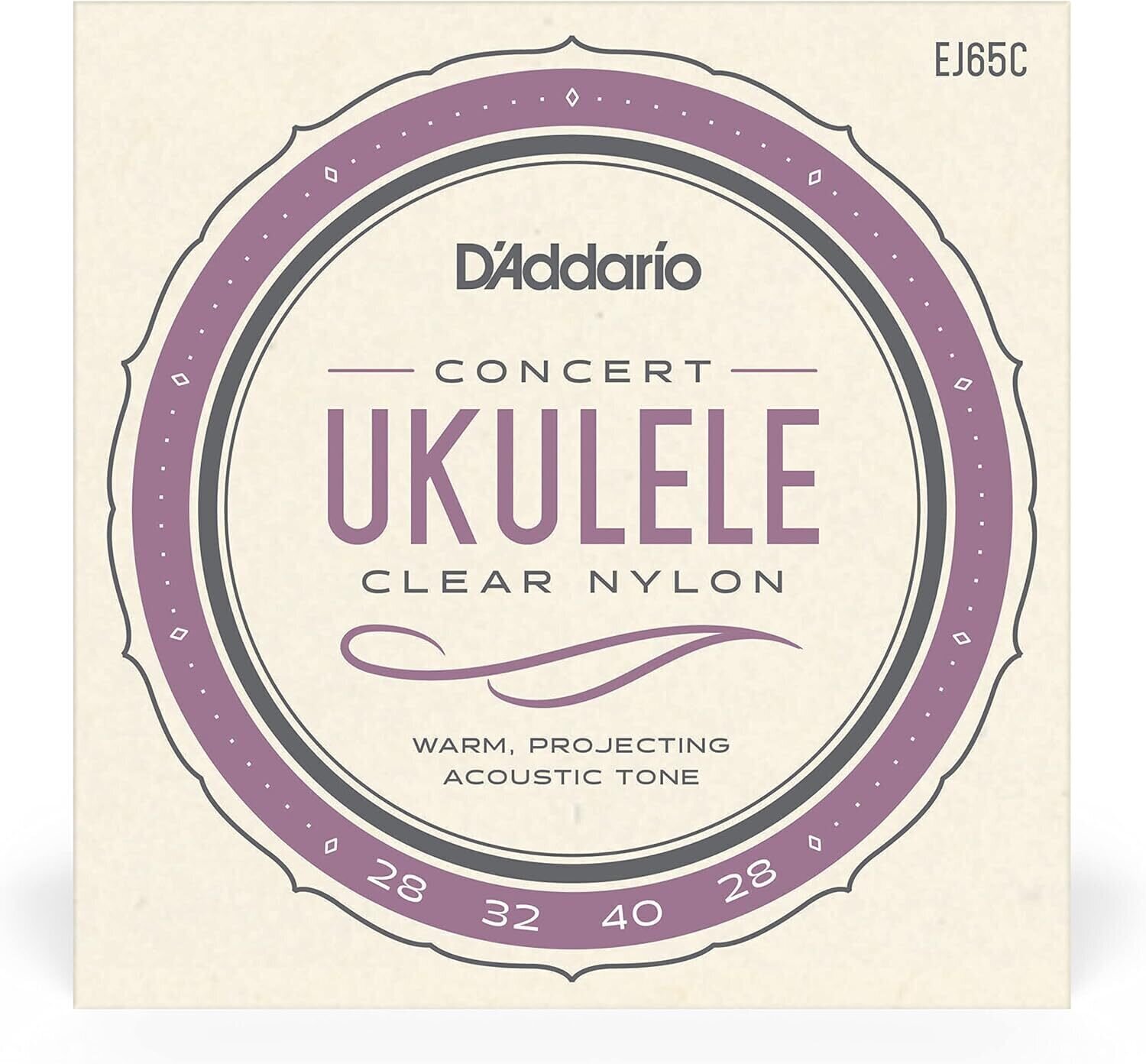 Žice za koncert ukulele D'Addario EJ65C Žice za koncert ukulele