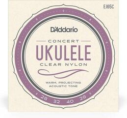 Stygos koncertinei ukulelei D'Addario EJ65C Stygos koncertinei ukulelei