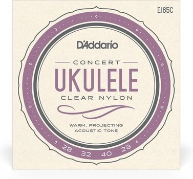 Žice za koncert ukulele D'Addario EJ65C Žice za koncert ukulele - 1