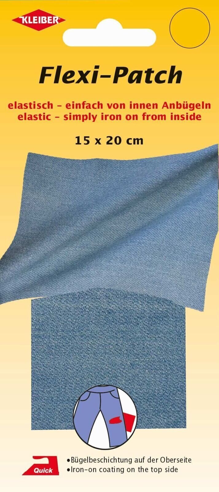 Accessoire voor naaien Kleiber 30475 Opstrijkbare patch