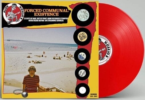 Грамофонна плоча Alien Nose Job - Forced Communal Existence (Red Coloured) (LP) - 1