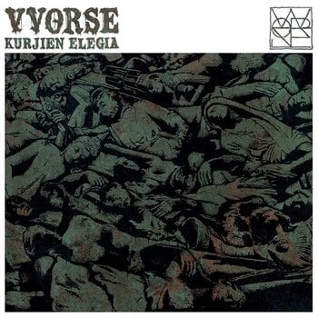 Vinyl Record Vvorse - Kurkien Elegia (White Green Swirled Coloured) (LP) - 1