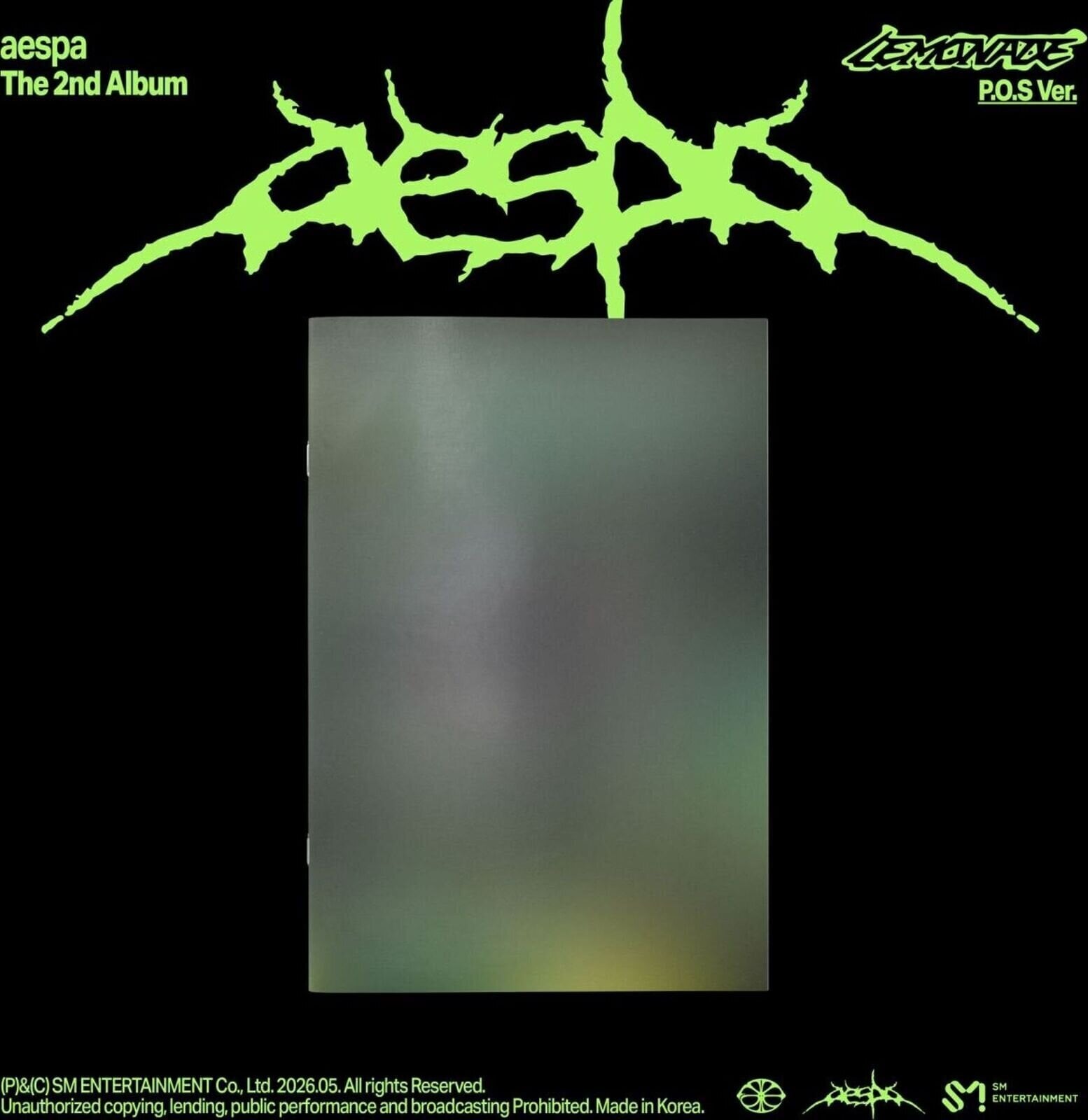 Muziek CD Aespa - LEMONADE - The 2nd Album: P.O.S Version (CD)
