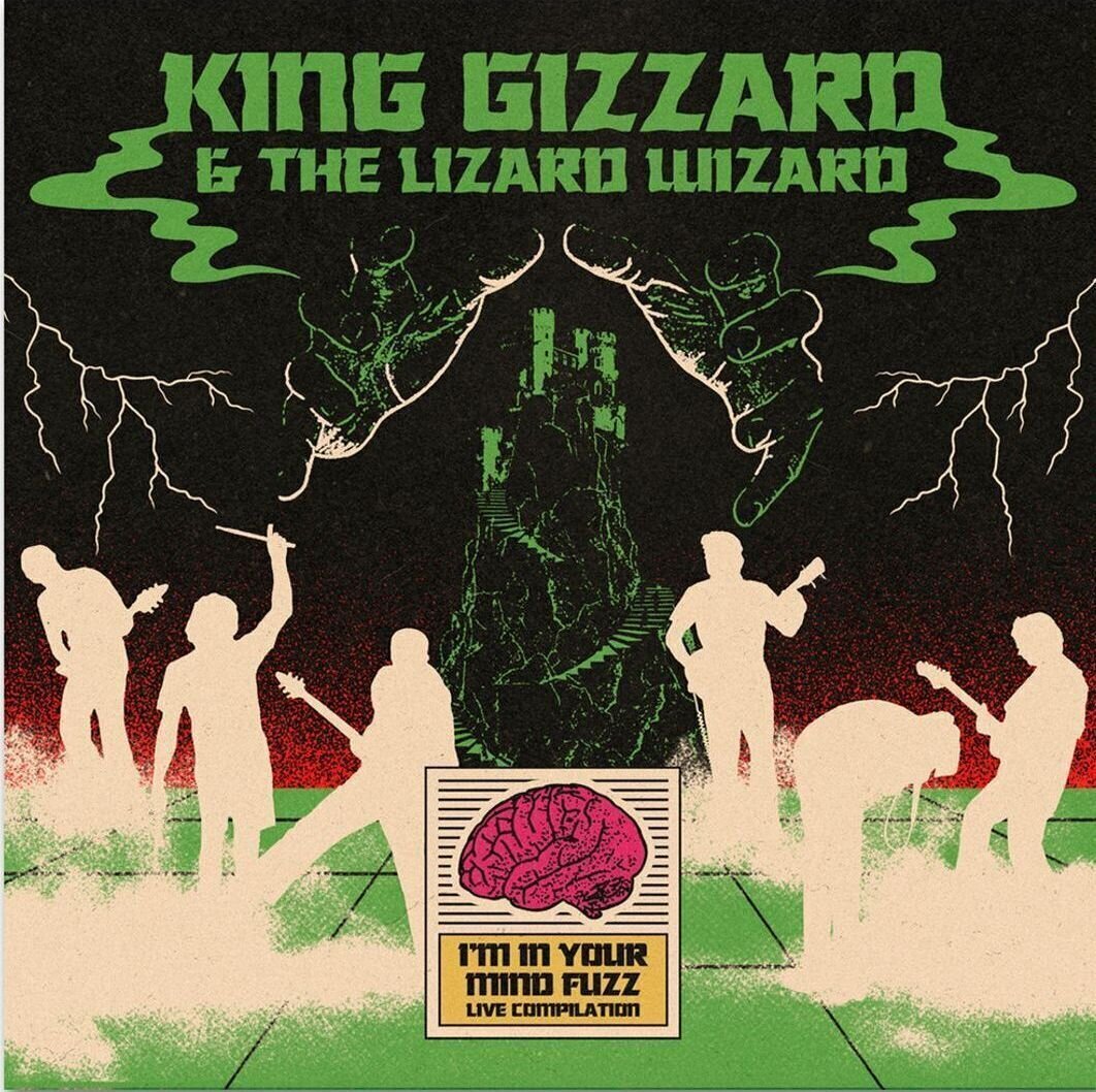 LP ploča King Gizzard And The Lizard Wizard I'm In Your Mind Fuzz Live (Indie Exclusive) (Transparent Red/Green Coloured) (2 LP)