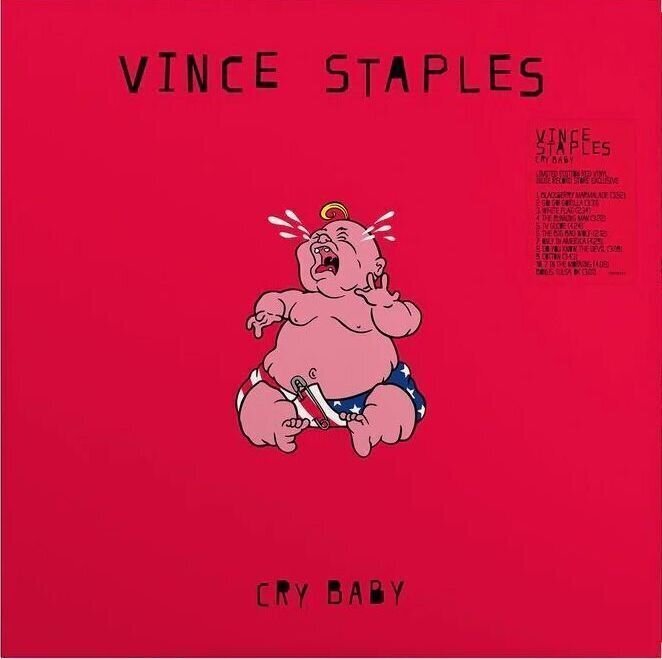 LP ploča Vince Staples - Cry Baby (Reissue) (Red Coloured) (LP)